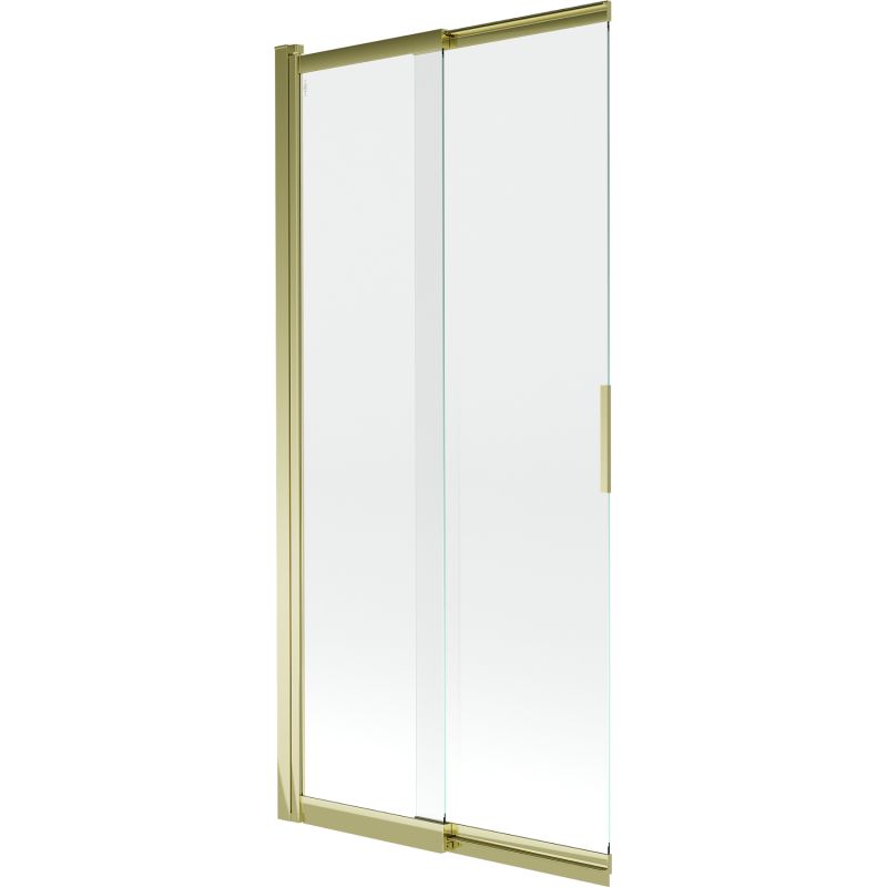 Parawan nawannowy dwuskrzydłowy Mexen Fox transparent złoty 85x150 cm 1 szt.