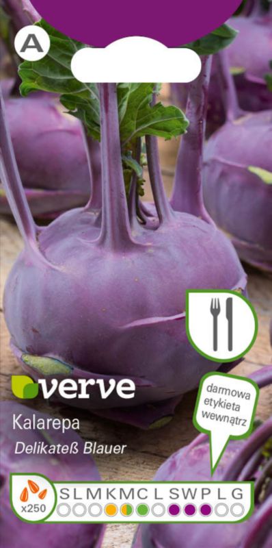 Nasiona kalarepa Delikatess Blauer Verve
