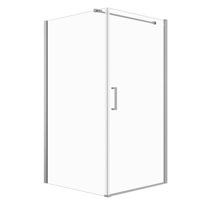 Kabina prysznicowa 80x80 kwadratowa uchylna CEDRUS SEVANTE chrom 1 szt.