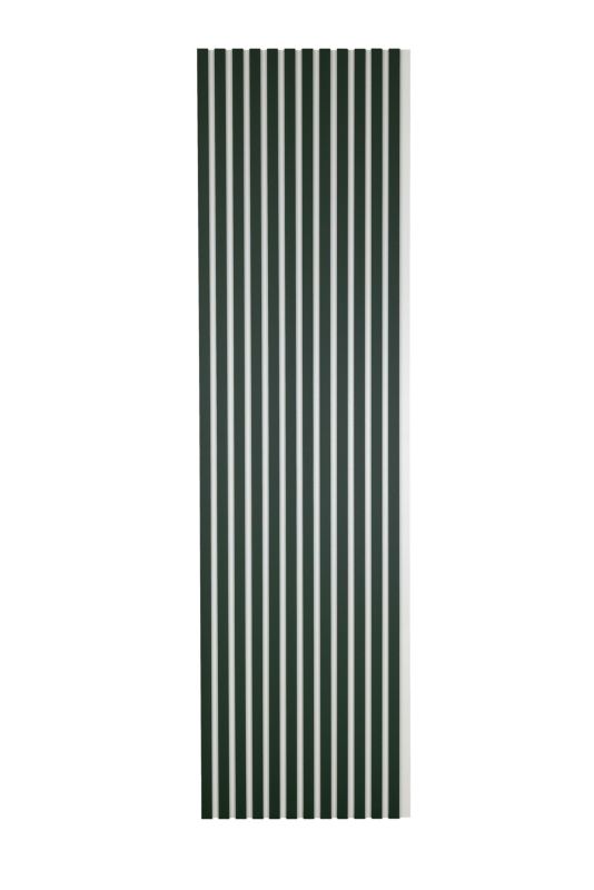 Lamele na Płycie Białej Ścienne SunWood 275x55cm Panele Dekoracyjne Butelkowa Zieleń 1 szt.
