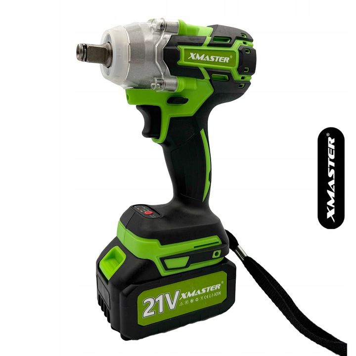 Klucz udarowy XMaster bezszczotkowy akumulatorowy 1/2" do kół z nasadkami 1 szt