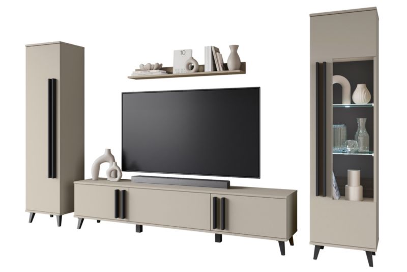 Meblościanka MINIO go for it HURON II congo/czarny, 1 szt.