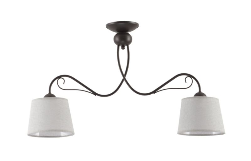 Lampa sufitowa Jupiter KAMELIA venge 2xE27x40W IP20 wym:46x80x20cm - 1 szt.