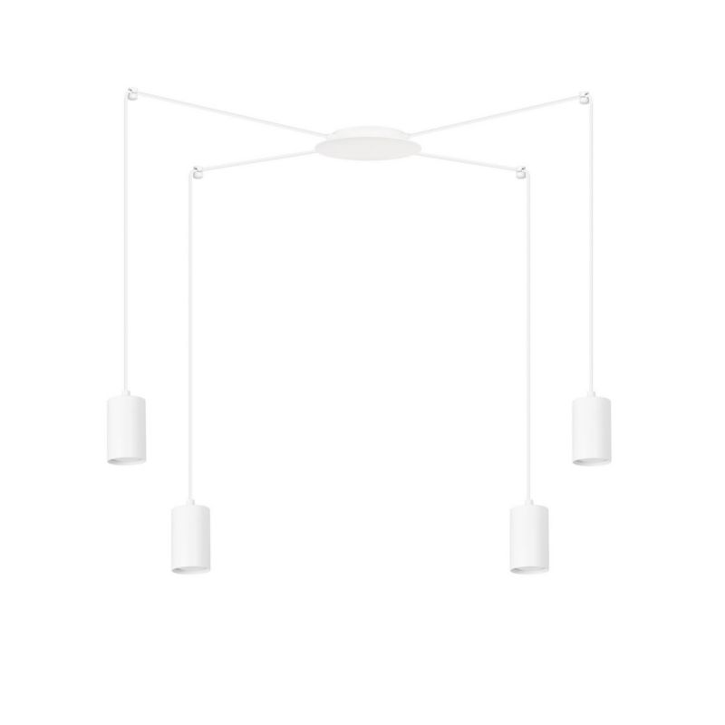 Żyrandol Emibig Traker biały wym: 300 x 300 cm 4xGU10 x 10W 1 szt.