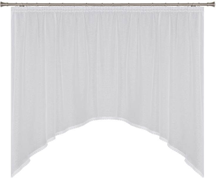 Firana na taśmie Splendid Niko 290 x 160 cm biała