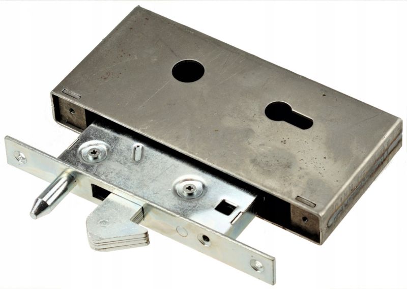 Zamek FEINZ Hakowy Bramy Przesuwnej Garażu F-60 + Puszka 1 szt.