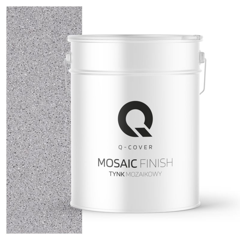 Tynk Mozaikowy Q-Cover Szary M03 12.5KG