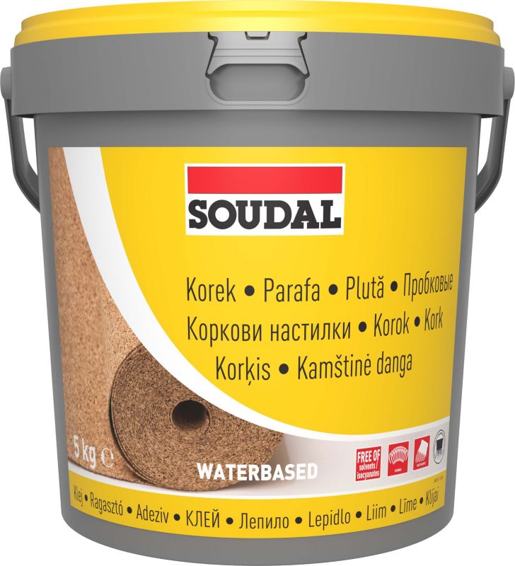 Klej do korka Soudal 22A 5 kg biały