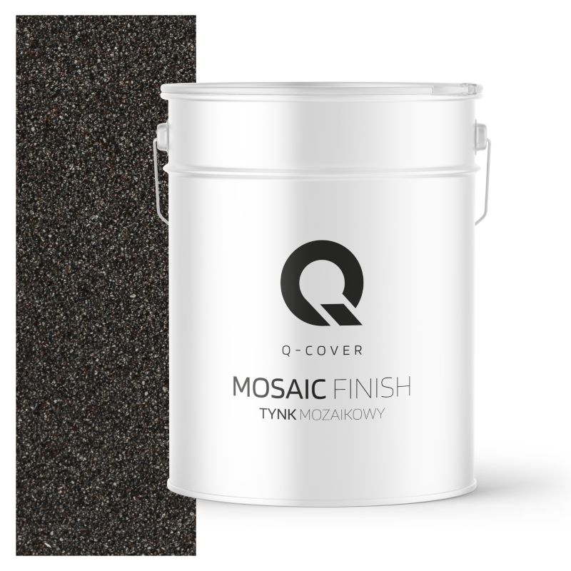 Tynk Mozaikowy Q-Cover Brązowy ciemny M84 12.5KG