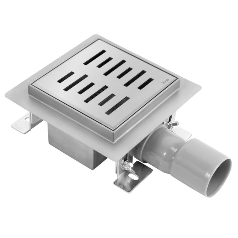 Odpływ Liniowy Rea Line 120X120 Stal Nierdzewna Stal Szczotkowana 1 Szt