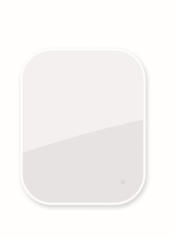 Lustro łazienkowe Oltens Nordlis LED 80x100 prostokątne bez ramy mata grzewcza 1 szt.