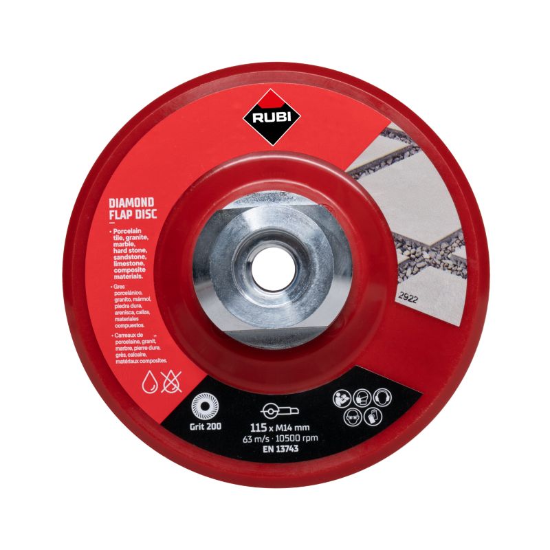 Tarcza listkowa diamentowa Rubi 115 mm P200