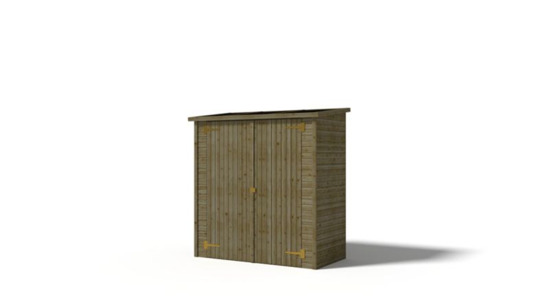 Szafa ogrodowa narzędziowa ALTANKA 1,66x0,82 m H.1,86, drewniana, 1szt.