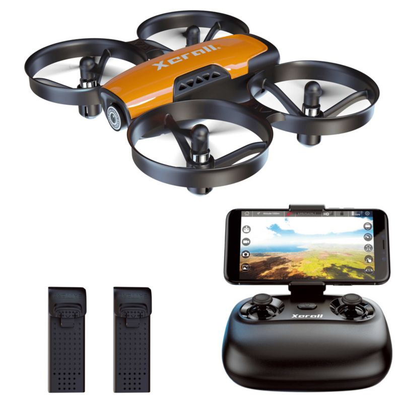 Dron MODO24 Xerall Vivi mini kamera HD 720p FPV WiFi aplikacja auto start 2 baterie 1 kpl.