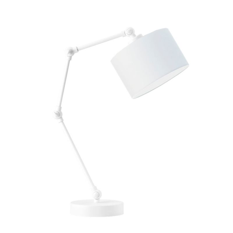 Lampka Nocna Volta Light Factory Soul Abażur Biały/Biały 1xE27 1szt.