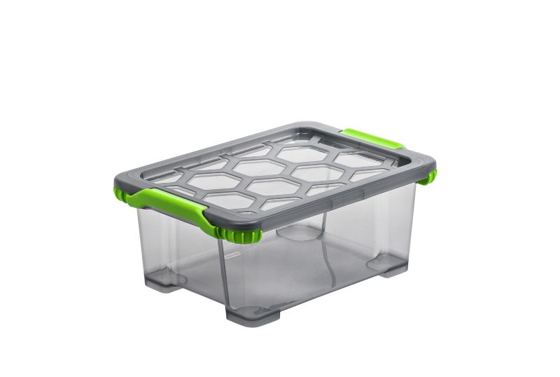 Pojemnik Rotho Evo 11 l z pokrywą zielony