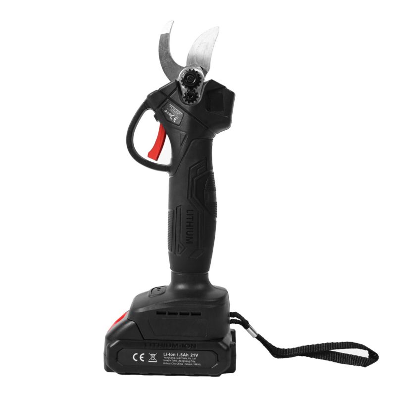 Sekator BAUERKRAFT akumulatorowy elektryczny do gałęzi 2 akumulatory czarny 1 szt.