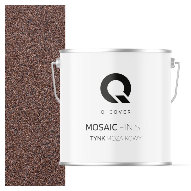 Tynk Mozaikowy Q-Cover Brązowy ciemny M81 7KG