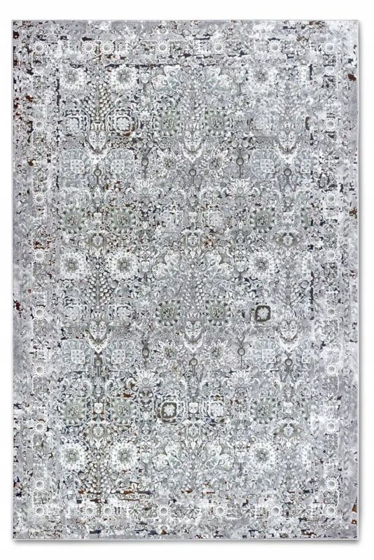 Dywan Villeroy&Boch tradycyjny do salonu 155x235cm,klasyczny kremowo szary wzór 1 szt.