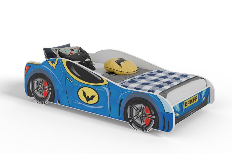 Łóżko dziecięce Kobi auto Batcar 140x70 1 szt.