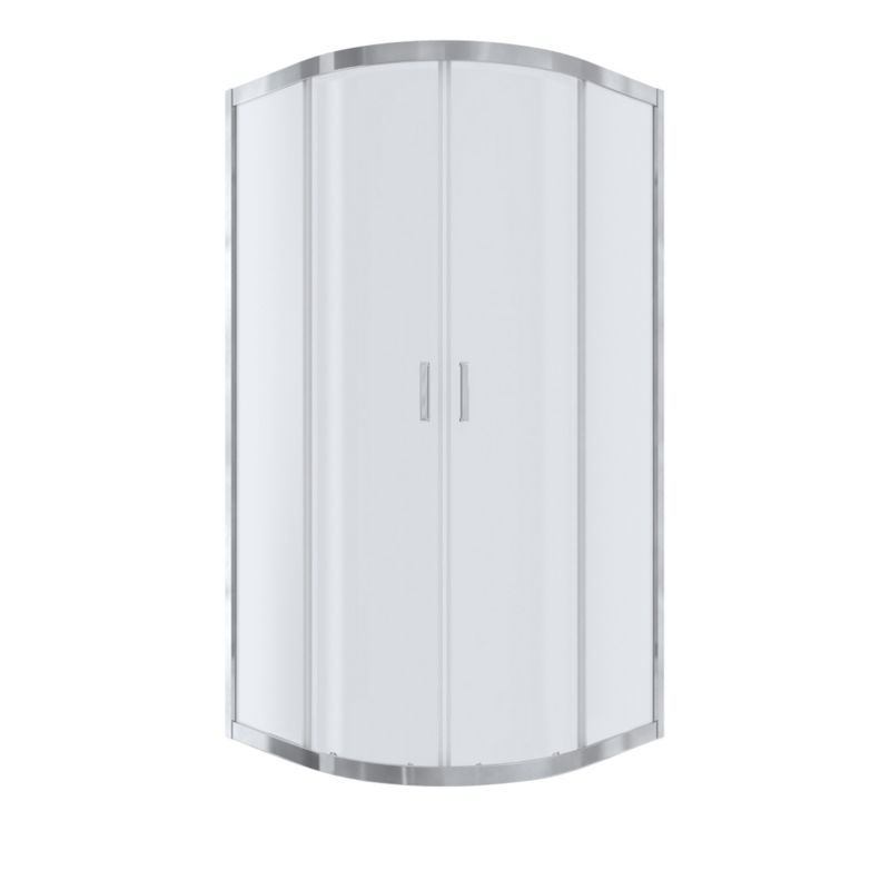 Kabina prysznicowa NAMELESS Durasan 90x90 chrom półokrągła wysoka 1szt.