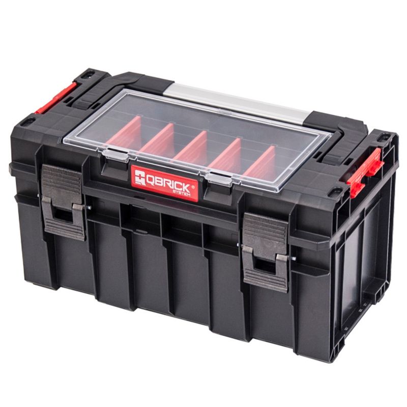Skrzynka narzędziowa Qbrick System z aluminiowym uchwytem 1 szt