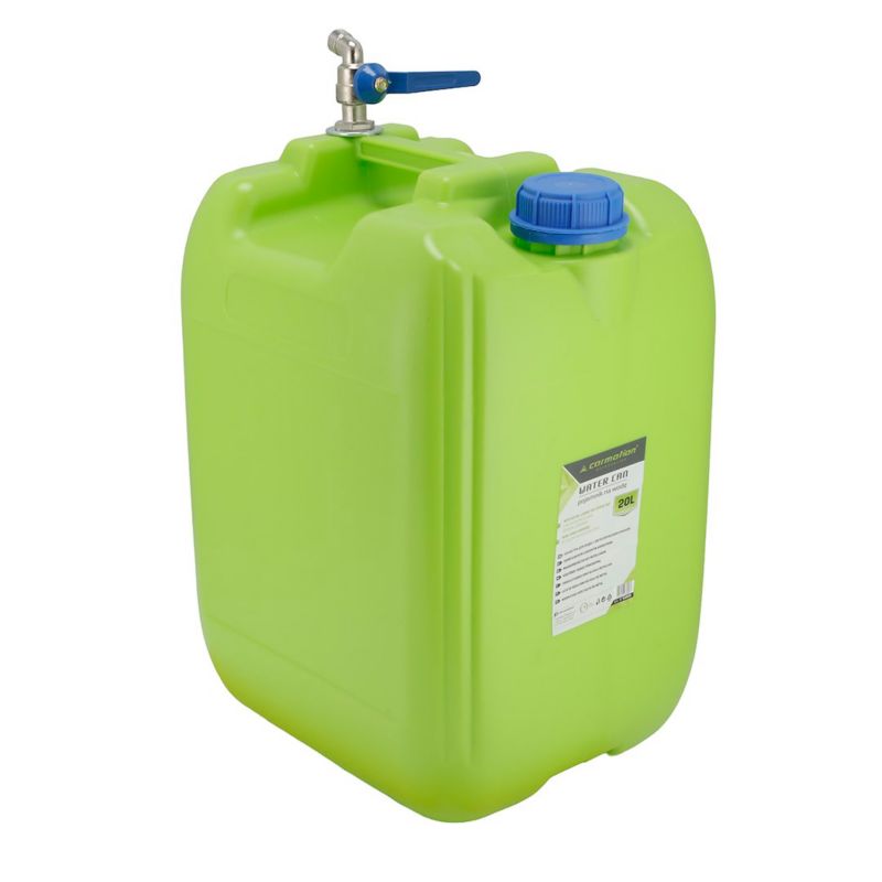 Pojemnik na wodę z metalowym długim górnym zaworem, 20 L