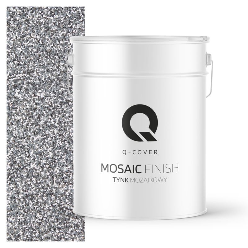 Tynk Mozaikowy Q-Cover Szary M23 12.5KG