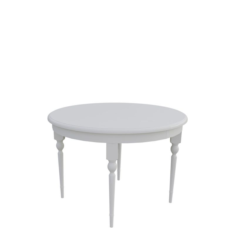 Stół okrągły rozkładany MIRJAN 24 S6 110x110/210 biały 1 szt.