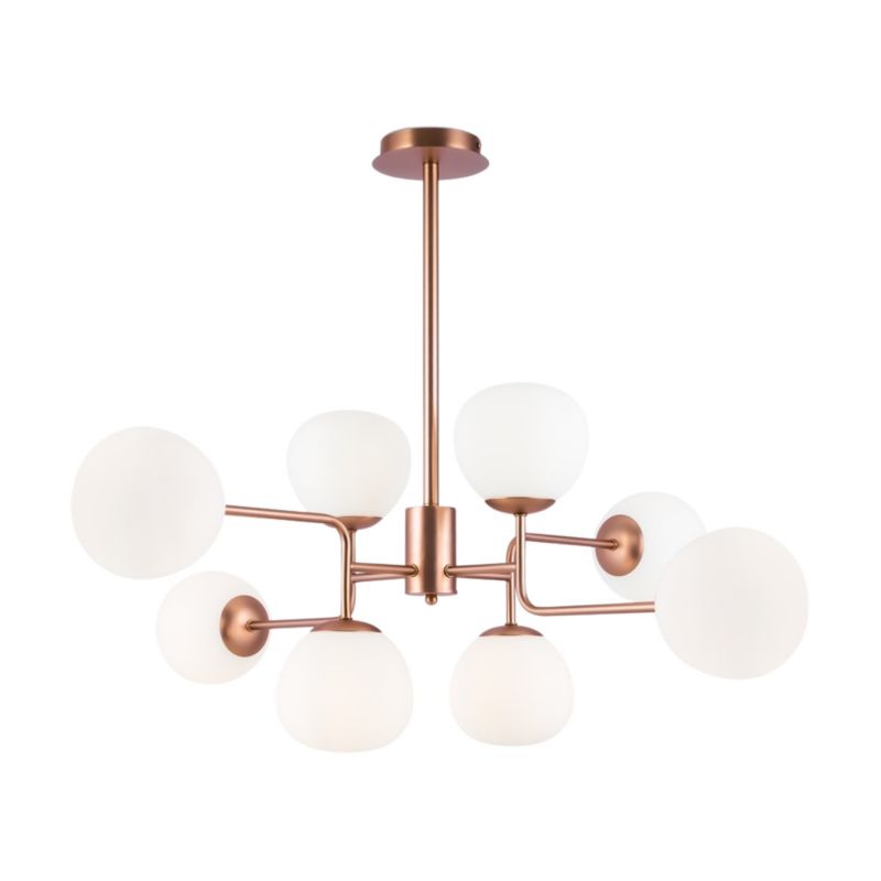 Żyrandol Maytoni Erich miedziano-biały wym: 130 x 96 x 57 cm 8xE14 x 40W 1 szt.