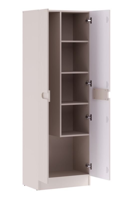 Szafka wysoka Furnidea 180 cm kaszmir szafka na mopa Nova 1 szt.