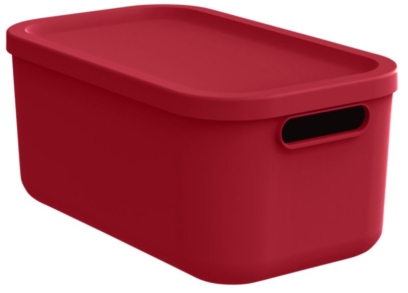 Pojemnik Rotho Albula Light 12 l czerwony