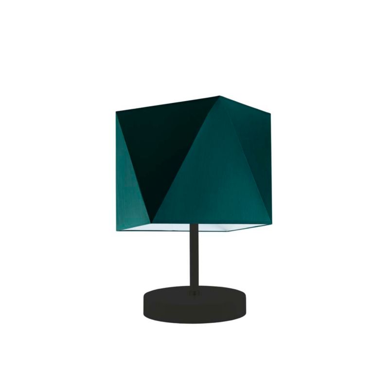 Lampka Nocna Volta Light Factory Picolo Abażur Butelkowa zieleń Diament 1xE27 1szt.