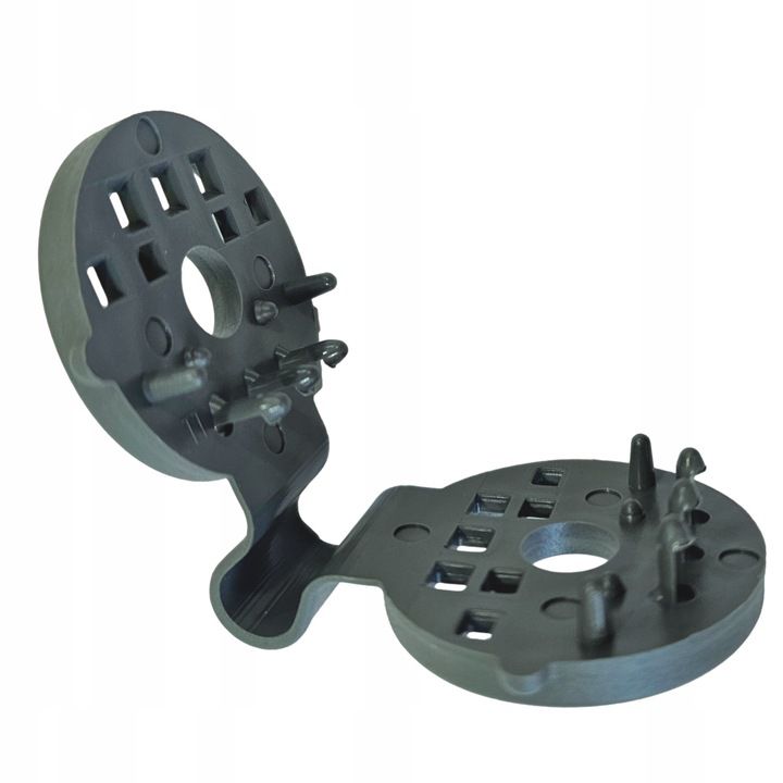 Klipsy do Siatki Cieniującej Ogrodowy Młyn mocowania ciemno szary solidne zaczepy 50 szt