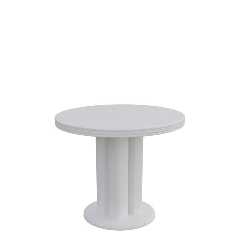 Stół okrągły rozkładany MIRJAN 24 S35 90x90/240 biały 1 szt.