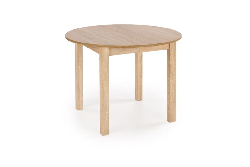 ST44M stół okrągły rozkładany dąb sonoma