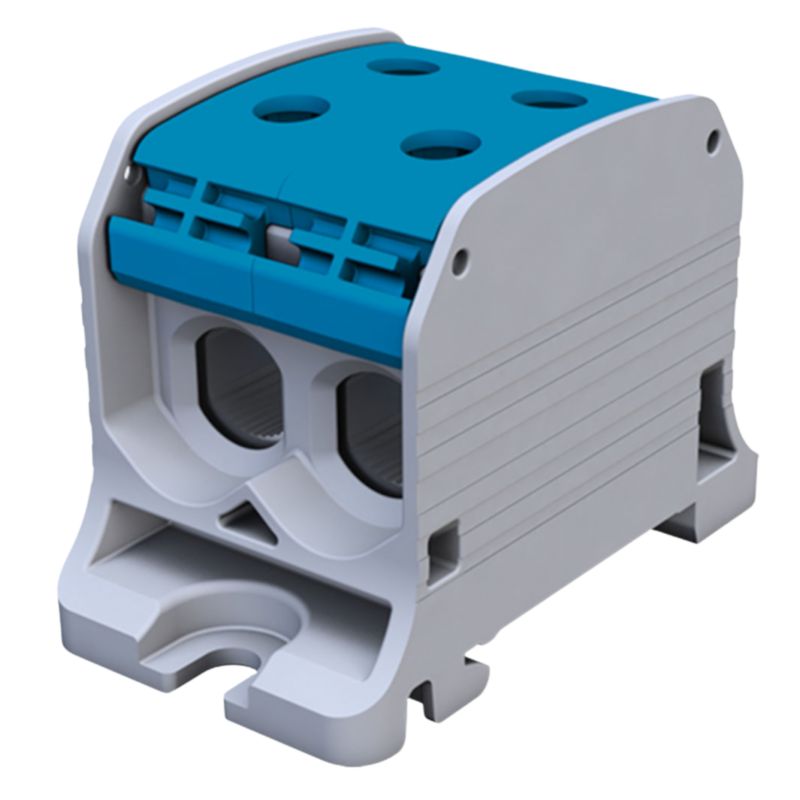 Złączka Szynowa Gwintowa Simet Simblock Al/Cu 4X50MM STB-50-2 Niebieska 1 Szt