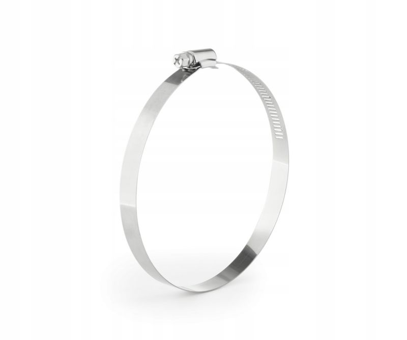 Opaska zaciskowa ślimakowa Polax "110-130" mm STAL NIERDZEWNA opak. 10 szt