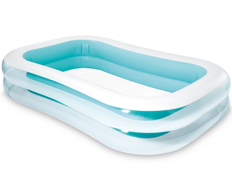 Basen dmuchany Intex 56483 prostokątny 262x175x56 cm niebieski 1 szt.