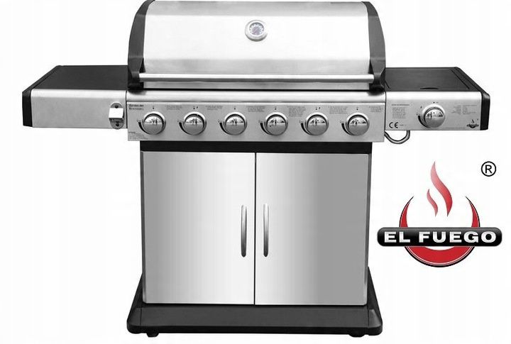 Grill gazowy EL FUEGO DELUXE 1szt.