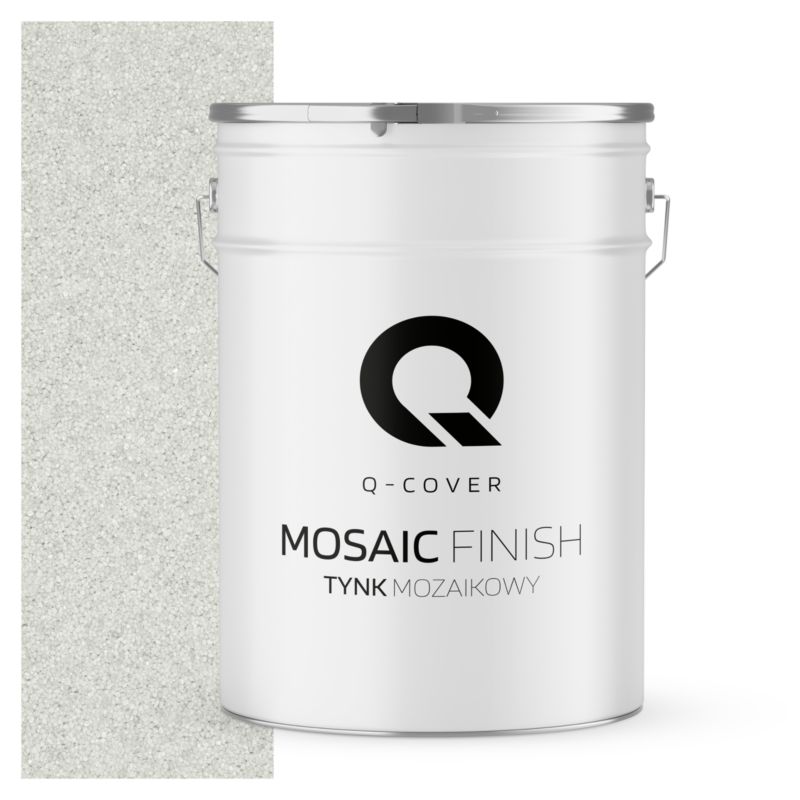 Tynk Mozaikowy Q-Cover Biały M01 25KG