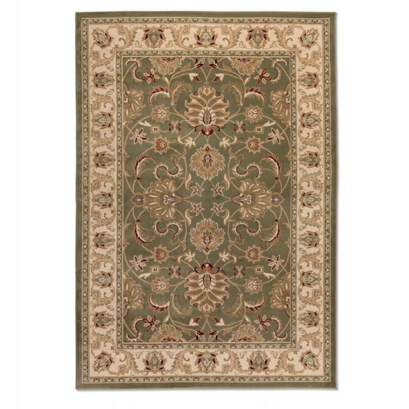 Dywan Nouristan tradycyjny do salonu 160x235cm,klasyczny zielono beżowy wzór 1 szt.