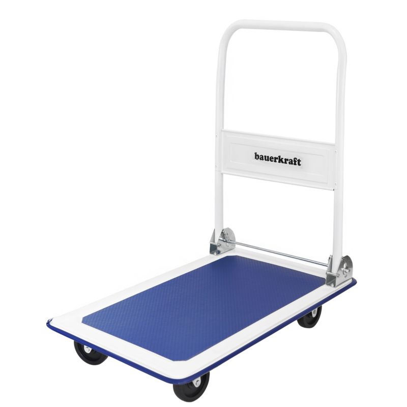 Wózek transportowy Bauerkraft platformowy składany ręczny 150kg 1 szt.