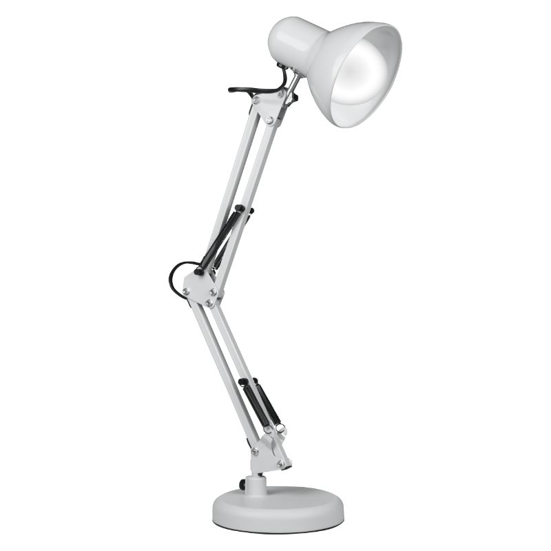 Lampka biurkowa składana, DPM, biała, 1szt