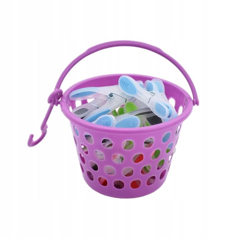 Klamerki FEINZ Podgumowane Do Bielizny Koszyk 18 szt.