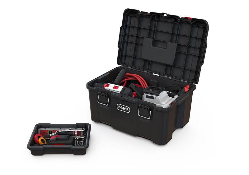 Skrzynka narzędziowa Keter Stack'N'Roll z tacką 52,5x34,5x26 cm 1 szt