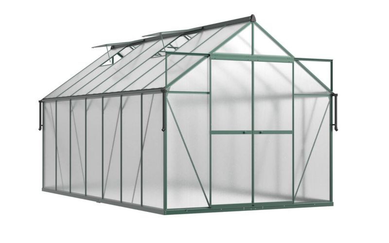 Szklarnia Cultivo z Poliwęglanu Ogrodowa Slide-In na Ogród Zielona 1 szt