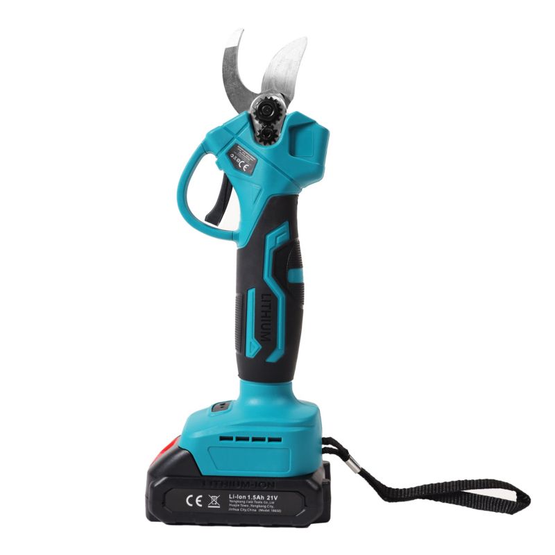 Sekator BAUERKRAFT akumulatorowy elektryczny do gałęzi 2 akumulatory niebieski 1 szt.