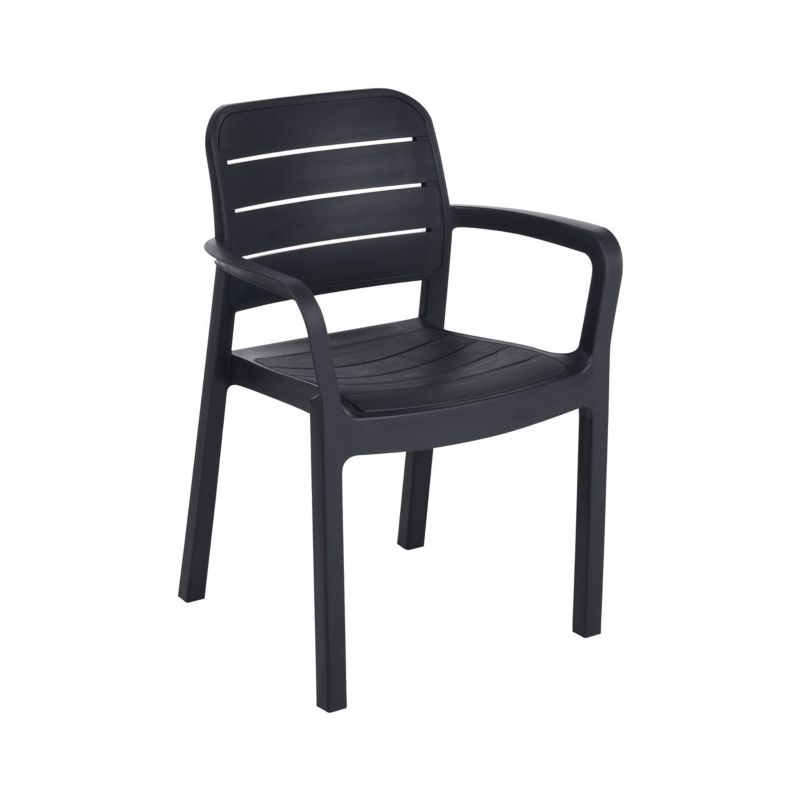 Krzesło ogrodowe Tisara Keter Grafit