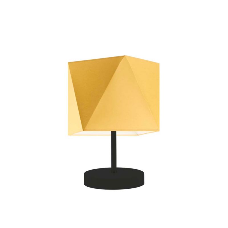 Lampka Nocna Volta Light Factory Picolo Abażur Musztardowy 1xE27 1szt.
